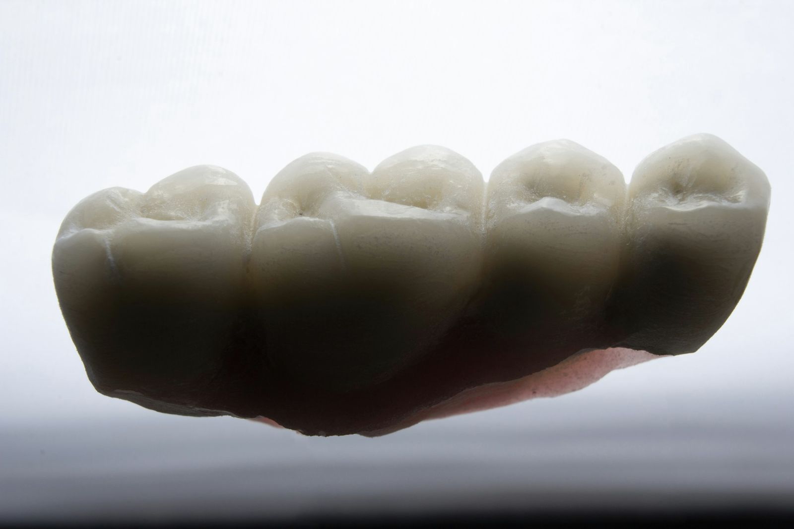 Full-arch bridge model in the lab